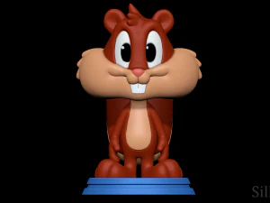 스키피 다람쥐 - 애니매니악스 3D 프린트 모델