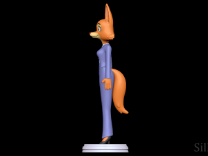 Diane Foxington - The Bad Guys 3D Print Model