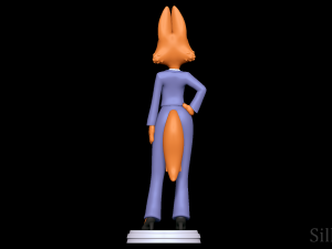 Diane Foxington - The Bad Guys 3D Print Model