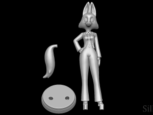 Diane Foxington - The Bad Guys 3D Print Model
