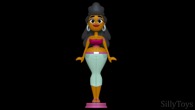 Anne-Maria - Total Drama Model do druku 3D .c4d .max .obj .3ds .fbx .stl .blend 