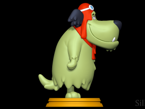 Muttley - Wacky Races Modello di stampa 3D