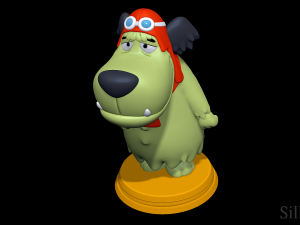 Muttley - Wacky Races Modello di stampa 3D