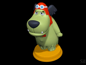 Muttley - Wacky Races 3D Print Model