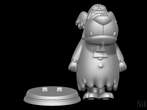 Muttley - Wacky Races 3D Print Model