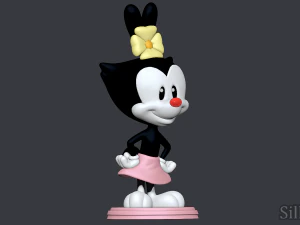ドット ワーナー - アニマニアックス 3Dプリントモデル