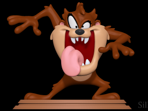 Tasmanian Devil - Looney Tunes 3D Print Models