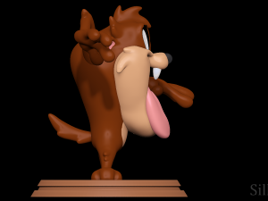 Tasmanian Devil - Looney Tunes 3D 打印模型