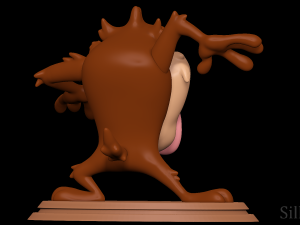 Tasmanian Devil - Looney Tunes 3D 打印模型
