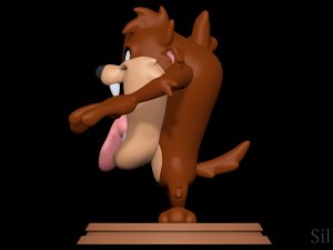 Tasmanian Devil - Looney Tunes 3D 打印模型