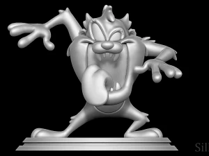 Tasmanian Devil - Looney Tunes 3D Print Model