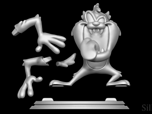 Tasmanian Devil - Looney Tunes 3D 打印模型