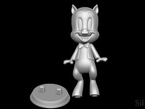 Porky Pig - Looney Tunes 3D printmodel