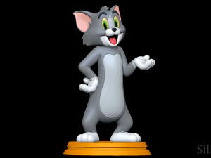 톰 - 톰과 제리 3D 프린트 모델