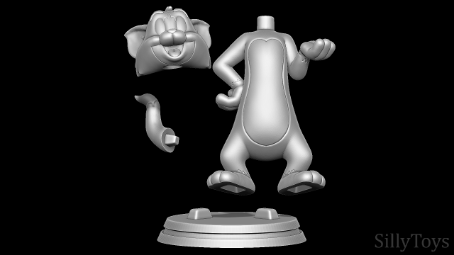 STL file Spike (tom and jerry) 🐕・3D printing template to download・Cults