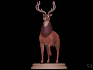 론노 - 밤비 3D 프린트 모델