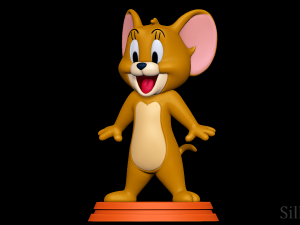 Jerry - Tom and Jerry 3D Print Models