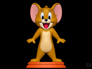 Jerry - Tom and Jerry 3D Print Model