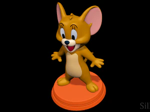 Jerry - Tom and Jerry 3D Print Model