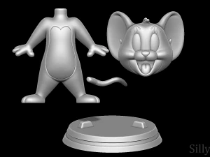 Jerry - Tom and Jerry 3D Print Model