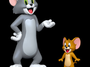 Tom and Jerry 3D Print Models