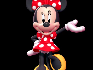 Minnie Mouse Modello di stampa 3D
