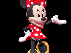Minnie Mouse 3D Print Model