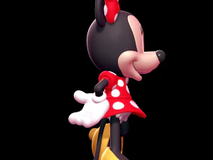 Minnie Mouse 3D Print Model