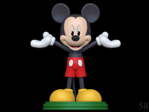 Mickey Mouse 3D Print Models