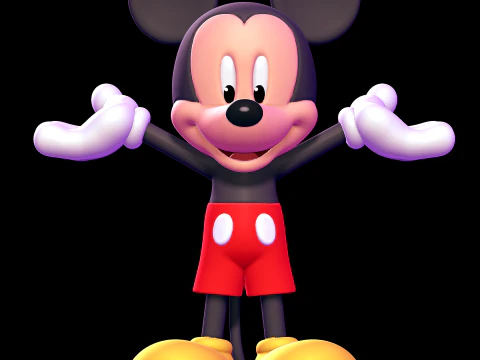 Topolino Modello di stampa 3D