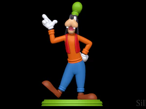 Goofy 3D Print Model
