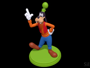 Goofy 3D Print Model