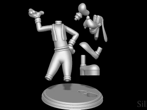 Goofy 3D Print Model