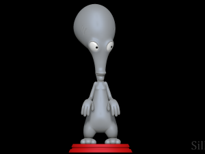 Roger - American Dad 3D 프린트 모델