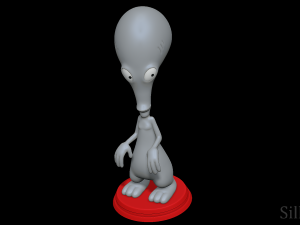 Roger - American Dad 3D 프린트 모델