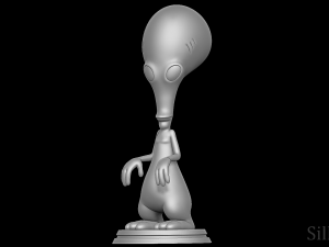 Roger - American Dad 3D 프린트 모델