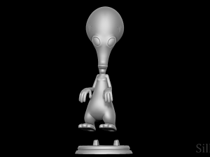 Roger - American Dad 3D 프린트 모델