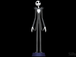 Jack Skellington - The Nightmare Before Christmas 3D 프린트 모델