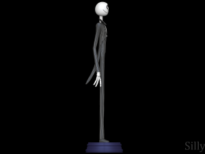 Jack Skellington - The Nightmare Before Christmas 3D 프린트 모델