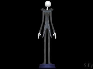 Jack Skellington - The Nightmare Before Christmas 3D 프린트 모델