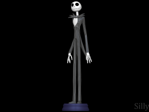 Jack Skellington - The Nightmare Before Christmas 3D 프린트 모델