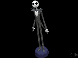 Jack Skellington - The Nightmare Before Christmas 3D 프린트 모델