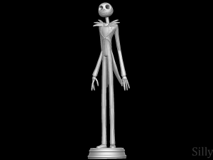 Jack Skellington - The Nightmare Before Christmas 3D 프린트 모델