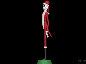 Santa Jack skellington - Nightmare Before Christmas 3D प्रिंट मॉडल