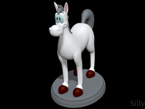 Phar Fignewton - Animaniacs 3Dプリントモデル