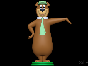 Yogi Bear Modelo de Impressão 3D