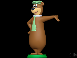 Yogi Bear 3D Print Model