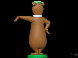 Yogi Bear Modelo de Impressão 3D