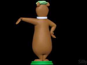Yogi Bear 3D Print Model