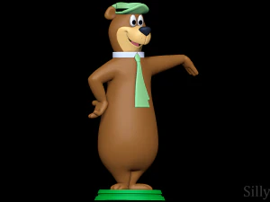 Yogi Bear 3D Print Model